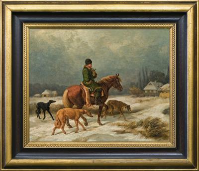 POWRÓT Z POLOWANIA, 1870