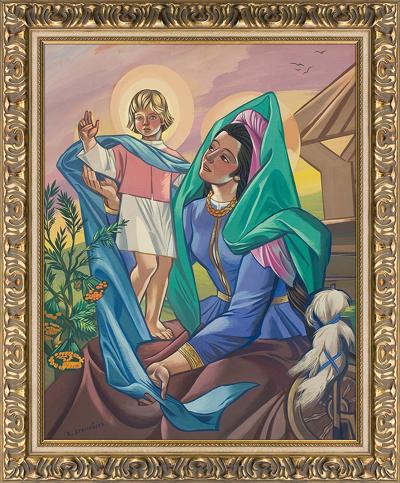 MADONNA Z DZIECIĄTKIEM, OK. 1950