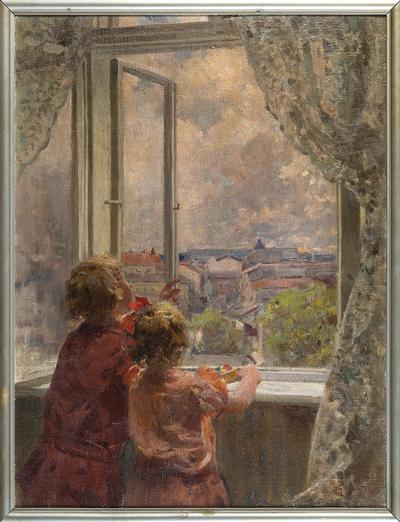 WIOSNA. DZIECI W OKNIE, 1930-1931