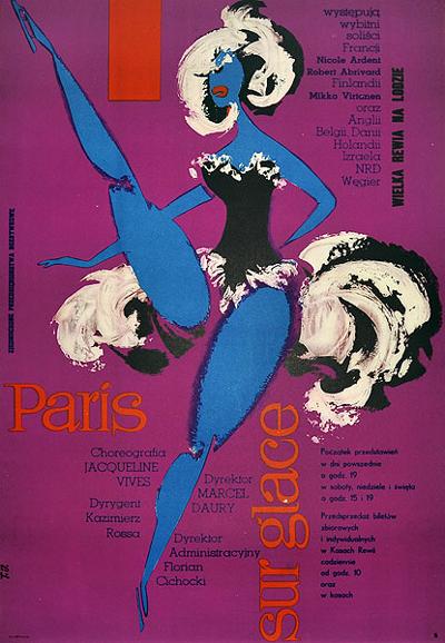 PARIS SUR GLACE, OK. 1960