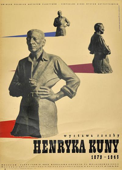 WYSTAWA RZEźBY HENRYKA KUNY, 1956