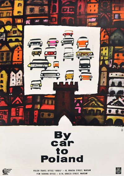 BY CAR TO POLAND, 1962