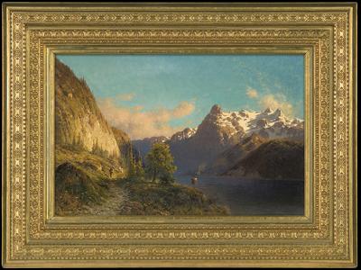 W ALPACH NAD JEZIOREM 4 KANTONÓW, 1889
