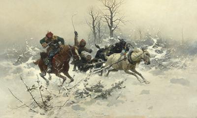 UCIECZKA, OK. 1890