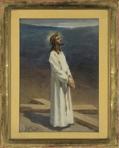 CHRYSTUS NA GOLGOCIE, 1895