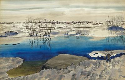 PEJZAŻ KANADYJSKI, 1943