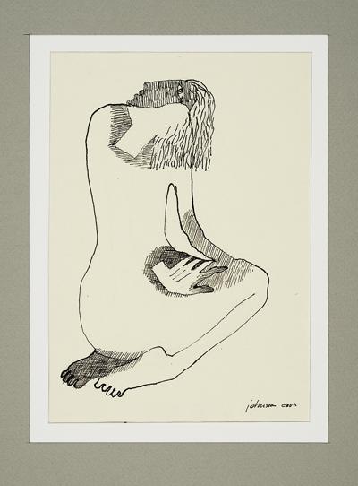 KOBIETA ODWRóCONA OD SIEBIE, 2004