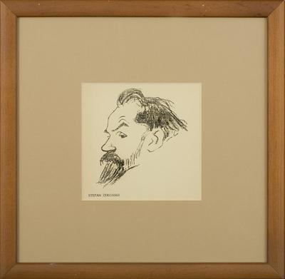 KARYKATURA STEFANA ŻEROMSKIEGO, 1904