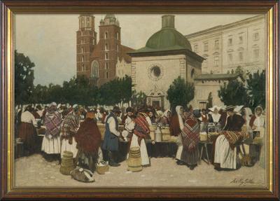 NA KRAKOWSKIM RYNKU, PRZED 1914