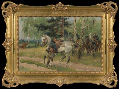 UŁANI NA PATROLU, 1933