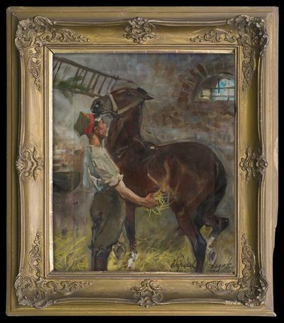 UŁAN Z KONIEM, 1933
