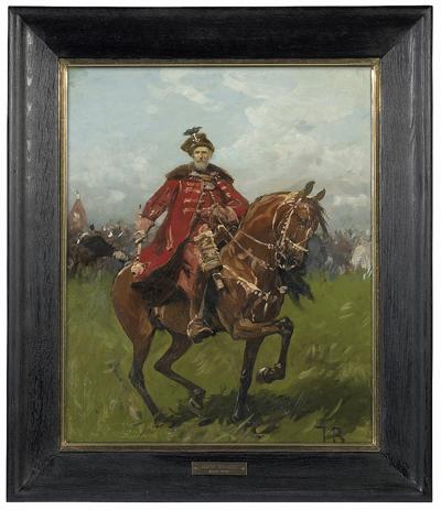 STEFAN CZARNIECKI NA KONIU, PO 1900