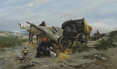 ODPOCZYNEK W DRODZE, 1887