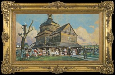 PRZED KOŚCIOŁEM. EPIZOD CZASU WOJNY, 1920