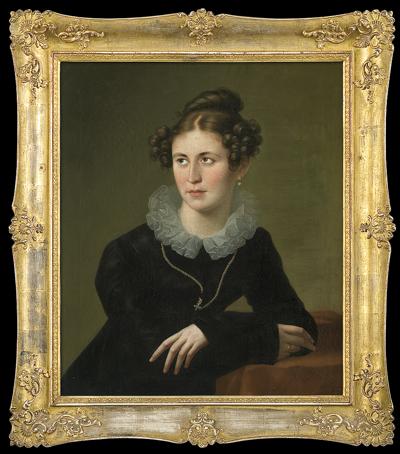 PORTRET MŁODEJ DAMY, 1821