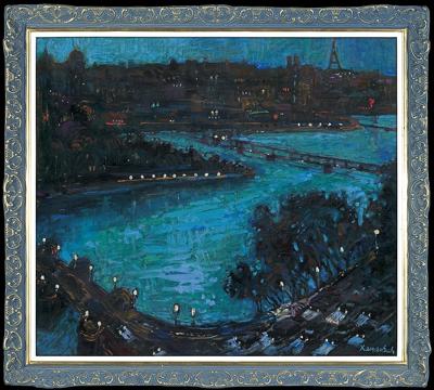 PEJZAŻ NOCNY Z PARYŻA, 1997