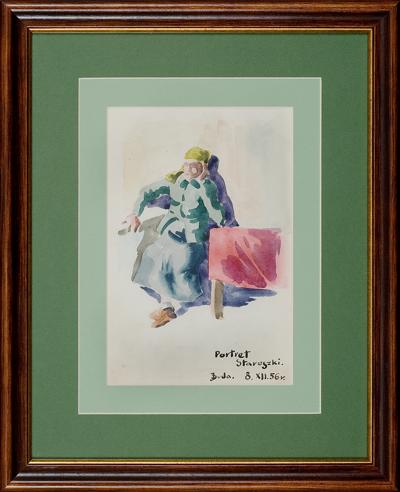 PORTRET STARUSZKI, 1956