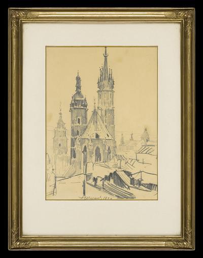 KOŚCIÓŁ MARIACKI W KRAKOWIE, 1924