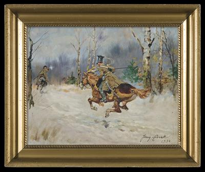UŁAN BELINY W POGONI ZA BOLSZEWIKIEM, 1938