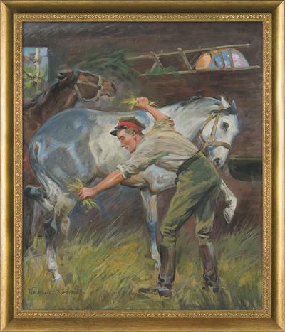 UŁAN Z KONIEM, 1938