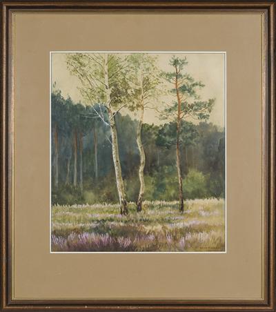 BRZOZY NA WRZOSOWISKU, 1913