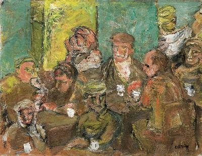 ROBOTNICY W POŁUDNIE (ROBOTNICY PRZY PIWIE), 1950