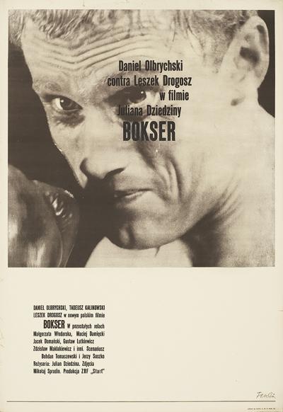 PLAKAT DO FILMU BOKSER, 1966