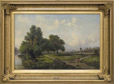 NA WIEJSKIEJ DRODZE, 1879