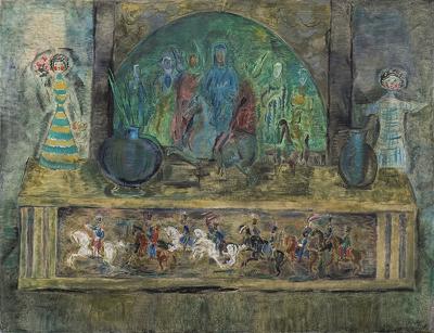 MARTWA NATURA Z FIGURKAMI, 1964