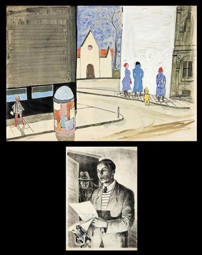 PUSTA ŚCIANA, 1954-1956