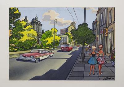 KRAKOWSKIE PRZEDMIEśCIE W WARSZAWIE, 1960