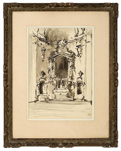 BAROKOWY OłTARZ, 1925