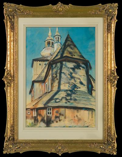 KOŚCIÓŁ W MIKUSZOWICACH KRAKOWSKICH, 1912