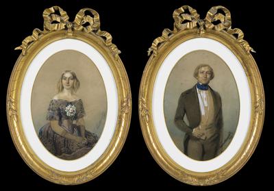 PARA PORTRETÓW PAŃSTWA DE RAVESY, 1847