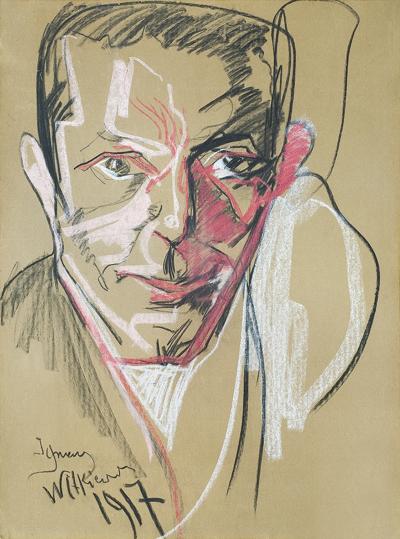 PORTRET MĘSKI, 1917