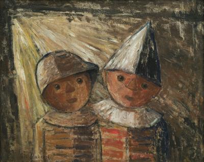 DWOJE DZIECI, OK. 1930