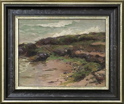 BRZEG MORSKI. RUGIA, 1896