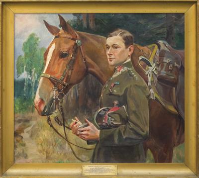 PORTRET PORUCZNIKA HENRYKA ZANDBANGA, PO 1936