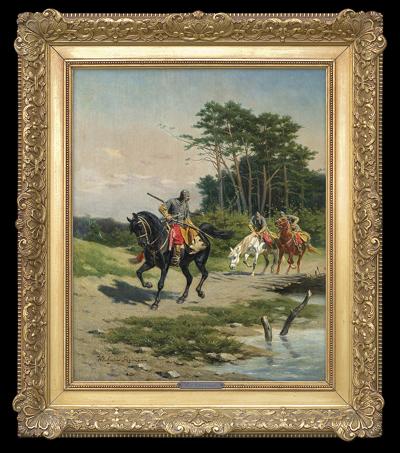 PANCERNI W DRODZE, OK. 1885-1890