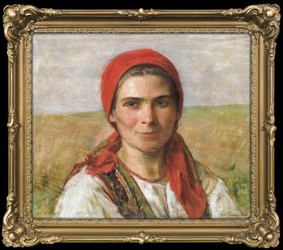 DZIEWCZYNA W STROJU KRAKOWSKIM, 1923