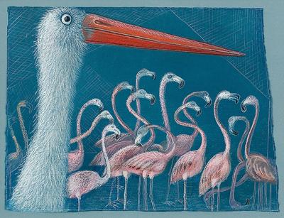 FLAMINGI, LATA 90. XX W.