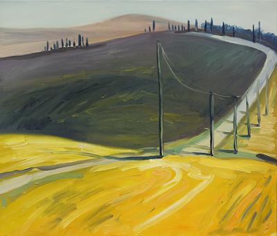 PEJZAż Z TOSKANII (Z DROGą), 2014