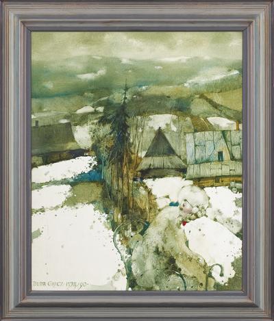 POETYKA WSI BRZEGI 4 - OBRAZ 1373, 1990