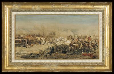 JARMARK NA KONIE W BAŁCIE, 1875