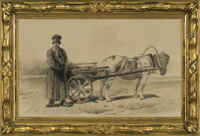 WOŹNICA PRZY DWUKÓŁCE, 1859