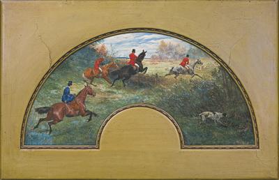 POLOWANIE PAR FORCE Z OGARAMI, 1881