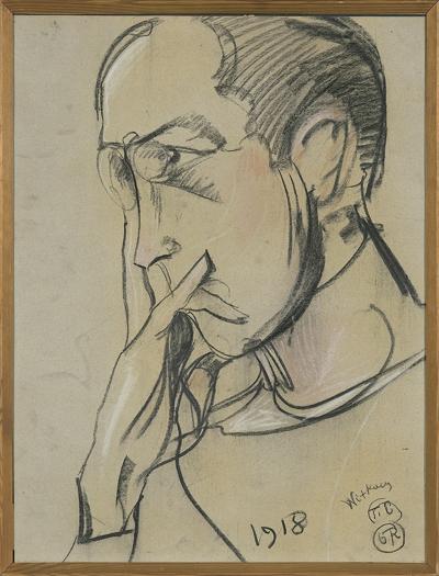 PORTRET MĘSKI, 1918