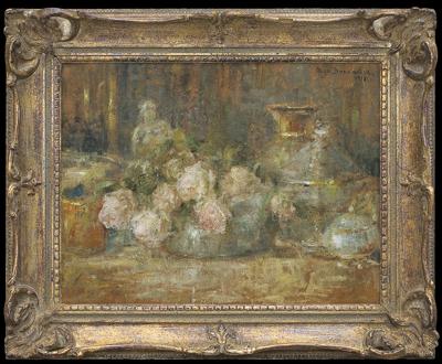 MARTWA NATURA Z RÓŻAMI, 1918