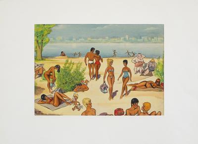 PLAżA W MIEśCIE, 1958