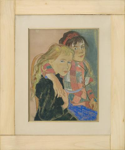DWIE DZIEWCZYNKI, 1893/94